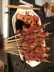 美味烤肉串诱人呈现
