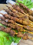 美味烤肉串 色泽诱人