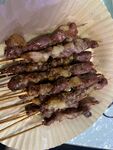 美味烤肉串诱人呈现