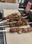 美味烤肉串诱人呈现