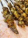 美味烤肉串诱人呈现