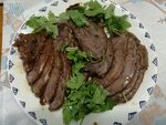 美味卤牛肉摆盘精致