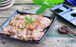 美味烤肉摆盘精致诱人