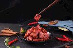 美味红烧肉诱人瞬间