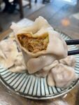 美味肉馅饺子特写