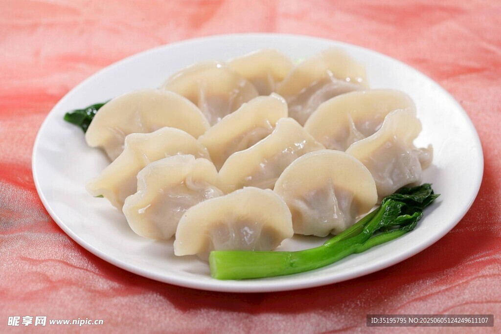 一盘美味饺子