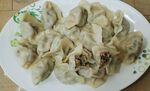 一盘美味饺子
