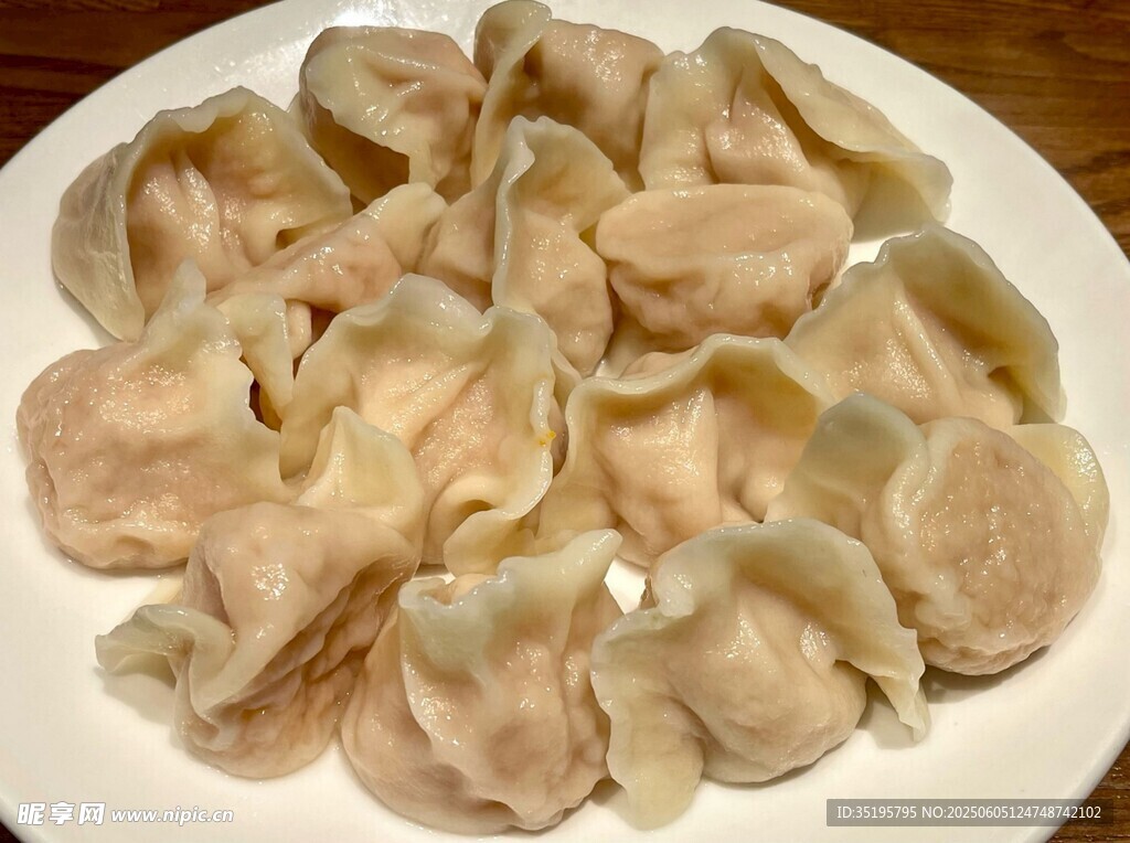 一盘美味饺子