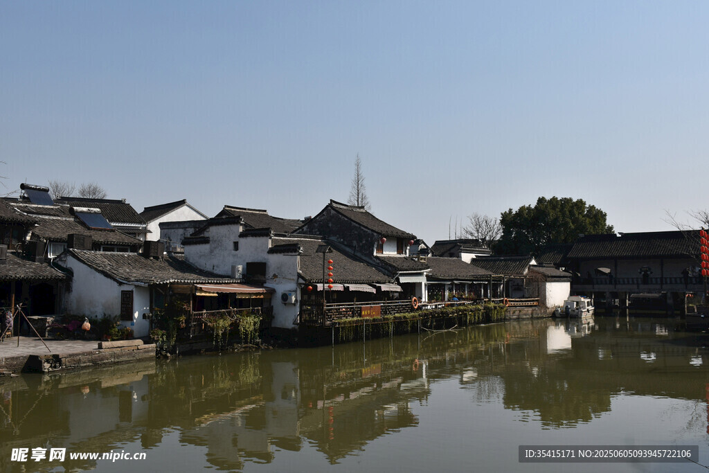 江南水乡古村落景致
