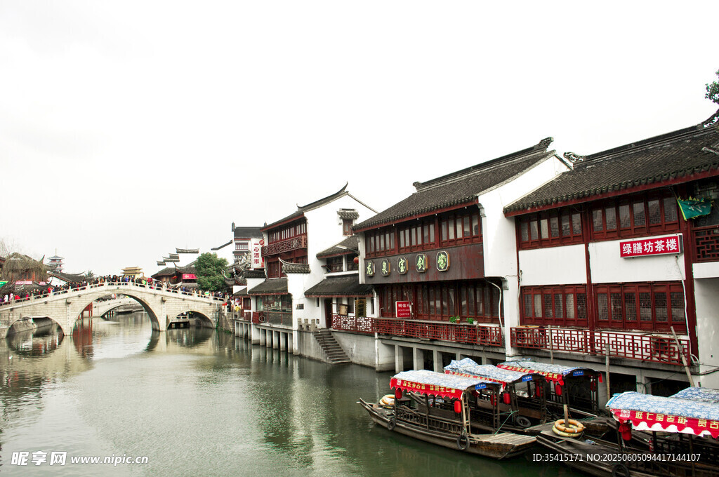 江南水乡古镇风景