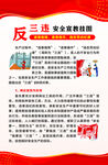 反三违安全宣教挂图
