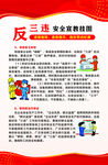  反三违安全宣教挂图
