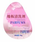 地板清洗剂标签产品展示图