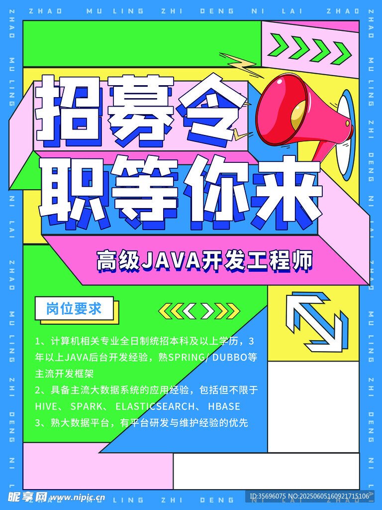 招聘海报