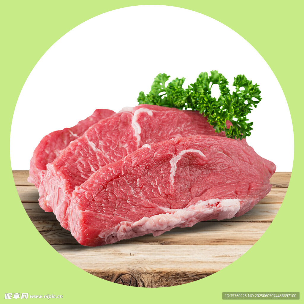 鲜牛肉背景