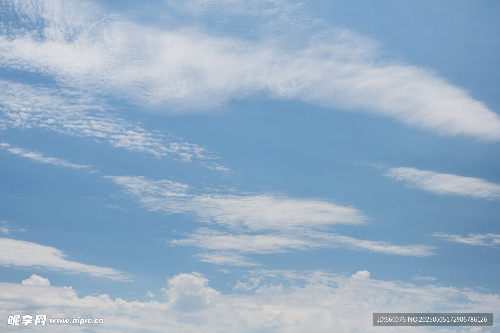 蓝天白云美景