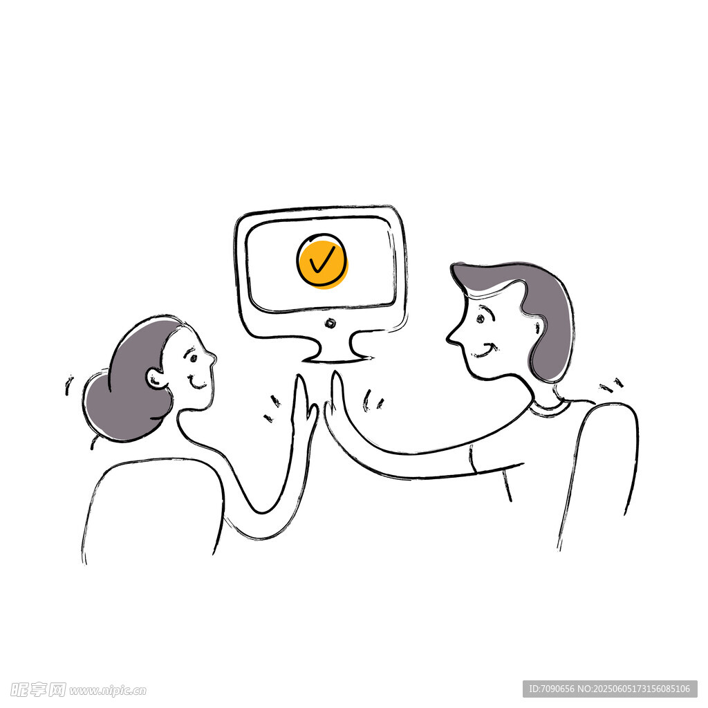 两人互动展示屏幕上金币