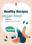 素食健康食谱宣传图