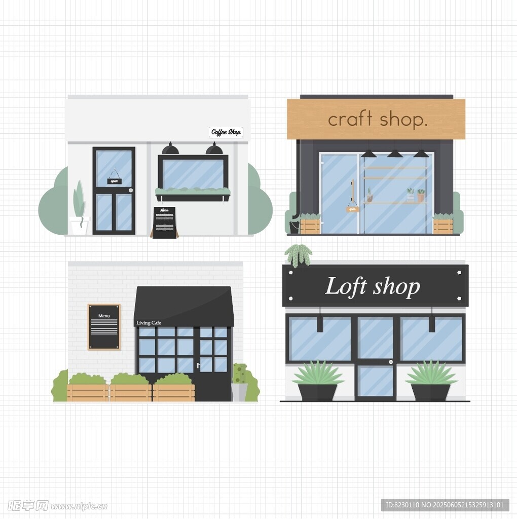 咖啡店外观