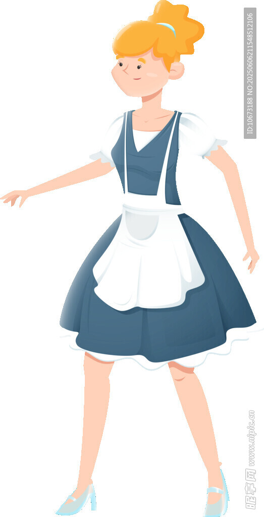 优雅女仆形象展示