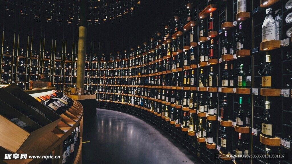 红酒展示陈列