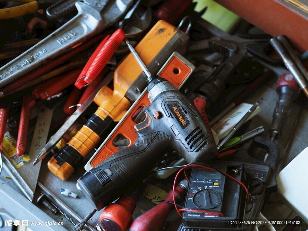 多样工具收纳于一处
