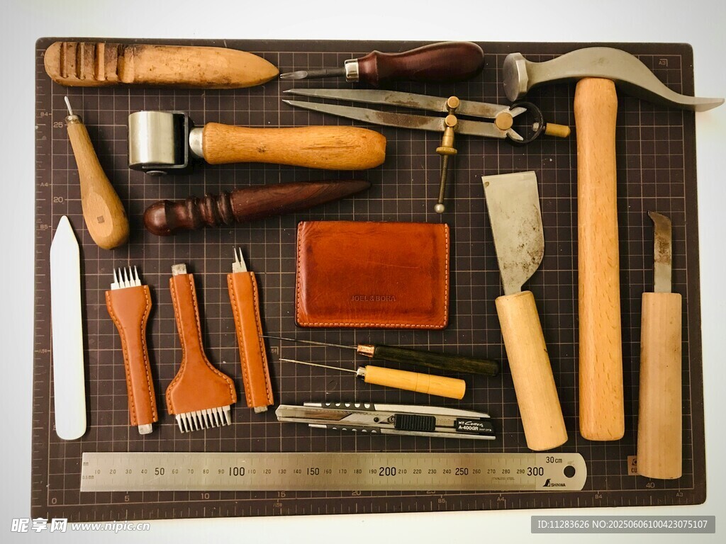 多样木工工具展示