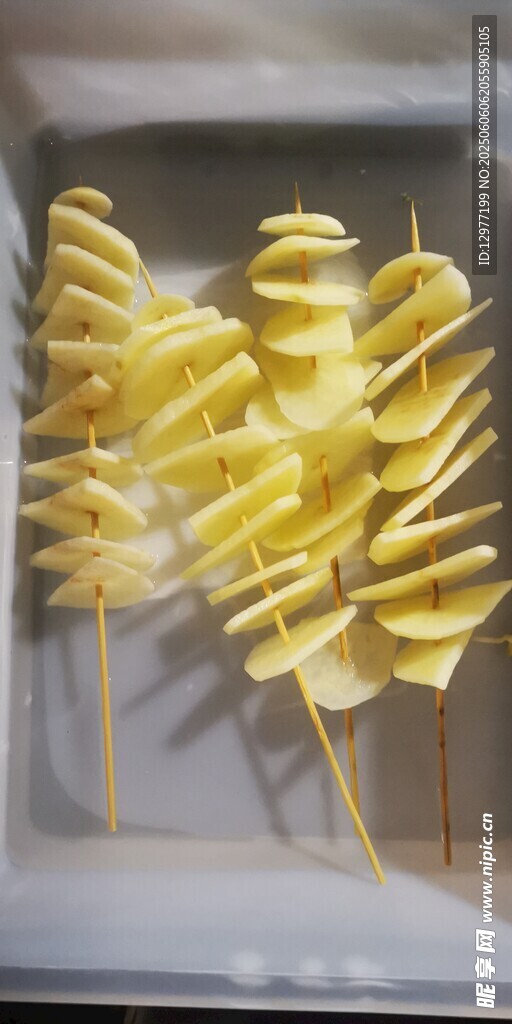 螺旋土豆串 美味诱人小吃
