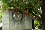 中式建筑古墙面建筑窗格图案