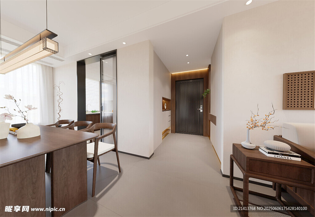 简约现代风室内家居场景