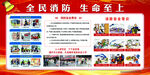 2024消防月展板