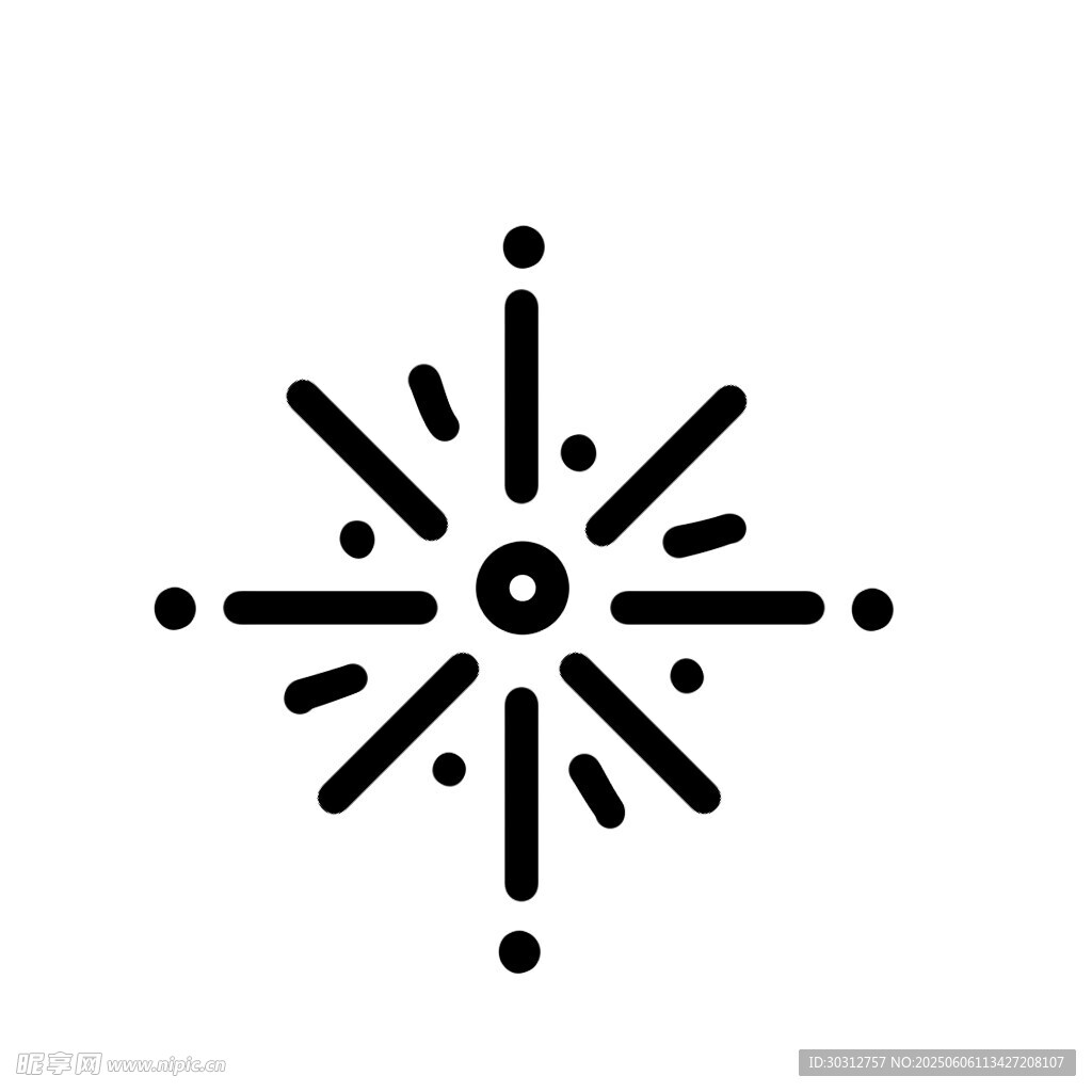 雪花效果图 