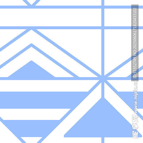 蓝白几何图案背景纹理