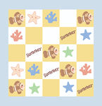 棋盘图案设计
