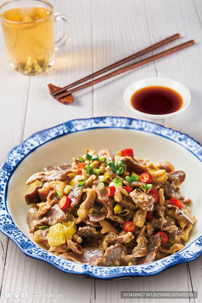 炒鸡杂