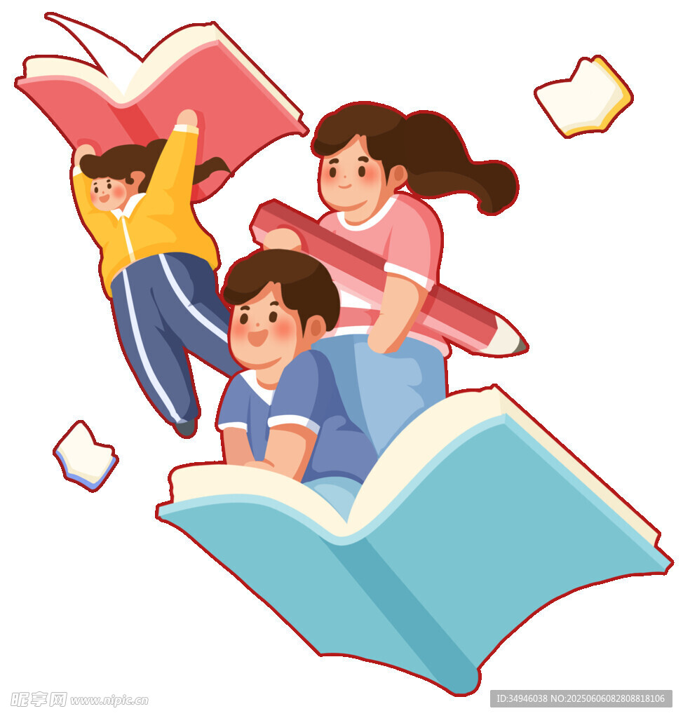 畅游书海的欢乐少年
