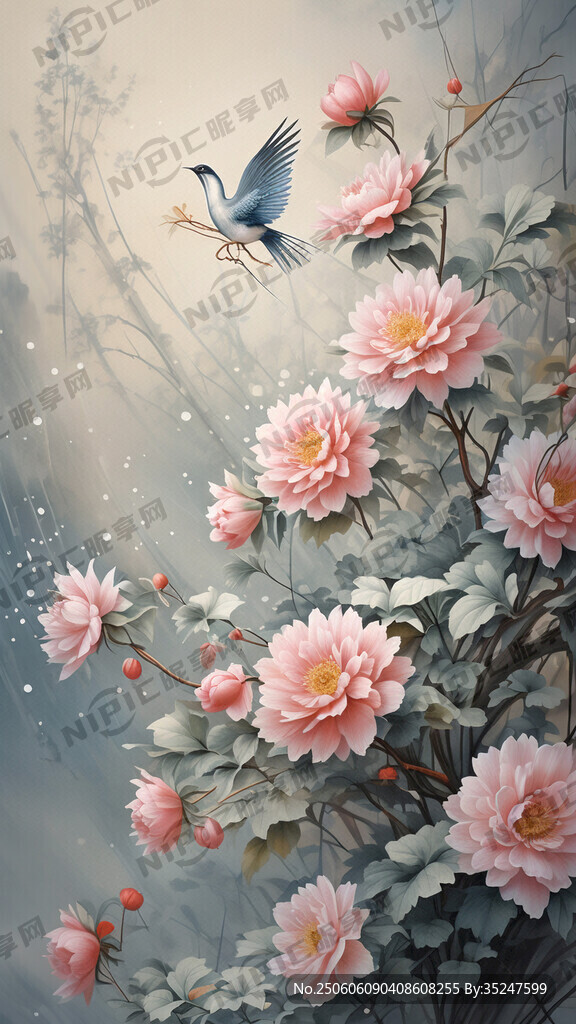 二十四节气 花卉 国风 诗句