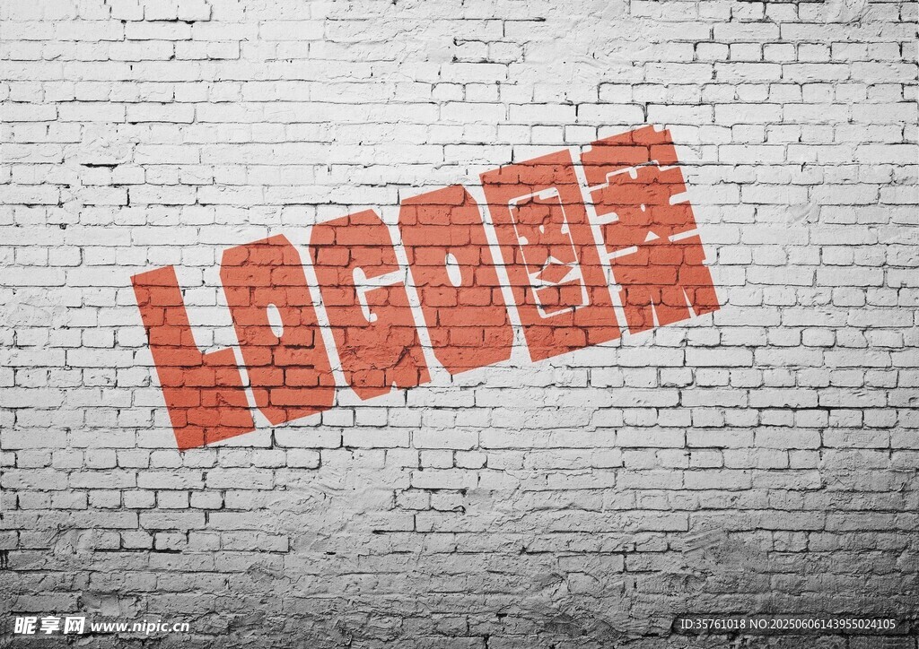 砖墙LOGO样机