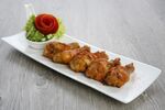 美味烤鸡翅摆盘精致