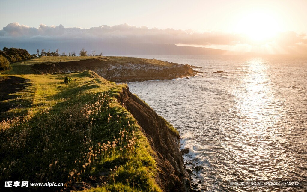 海边日出美景
