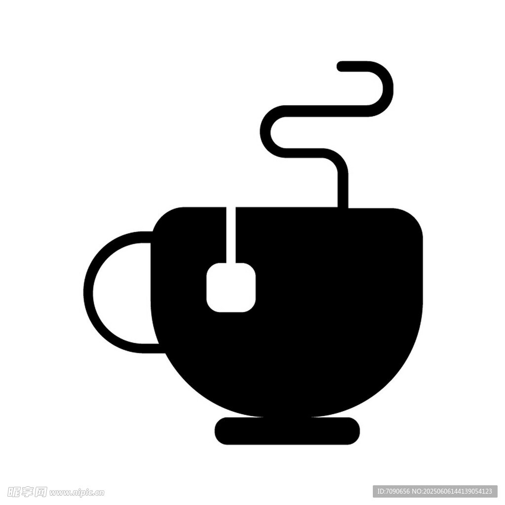 简约茶杯图标