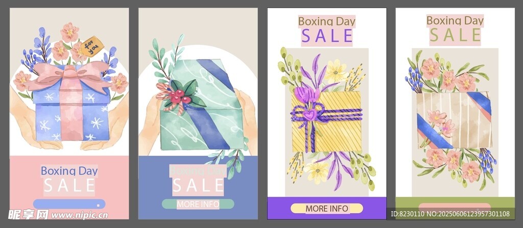 多彩节日贺卡设计展示