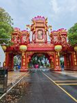 中式华丽牌坊大门景观