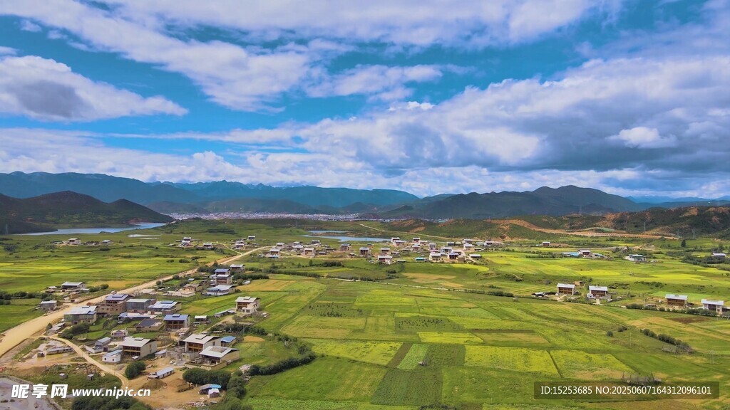 田园村落风光美景