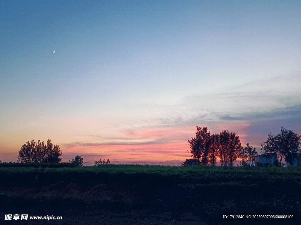 夕阳 晚霞
