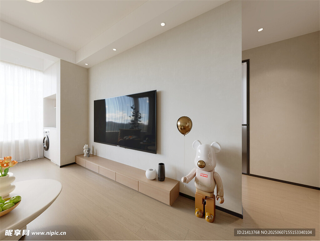 现代简约风温馨客厅一角