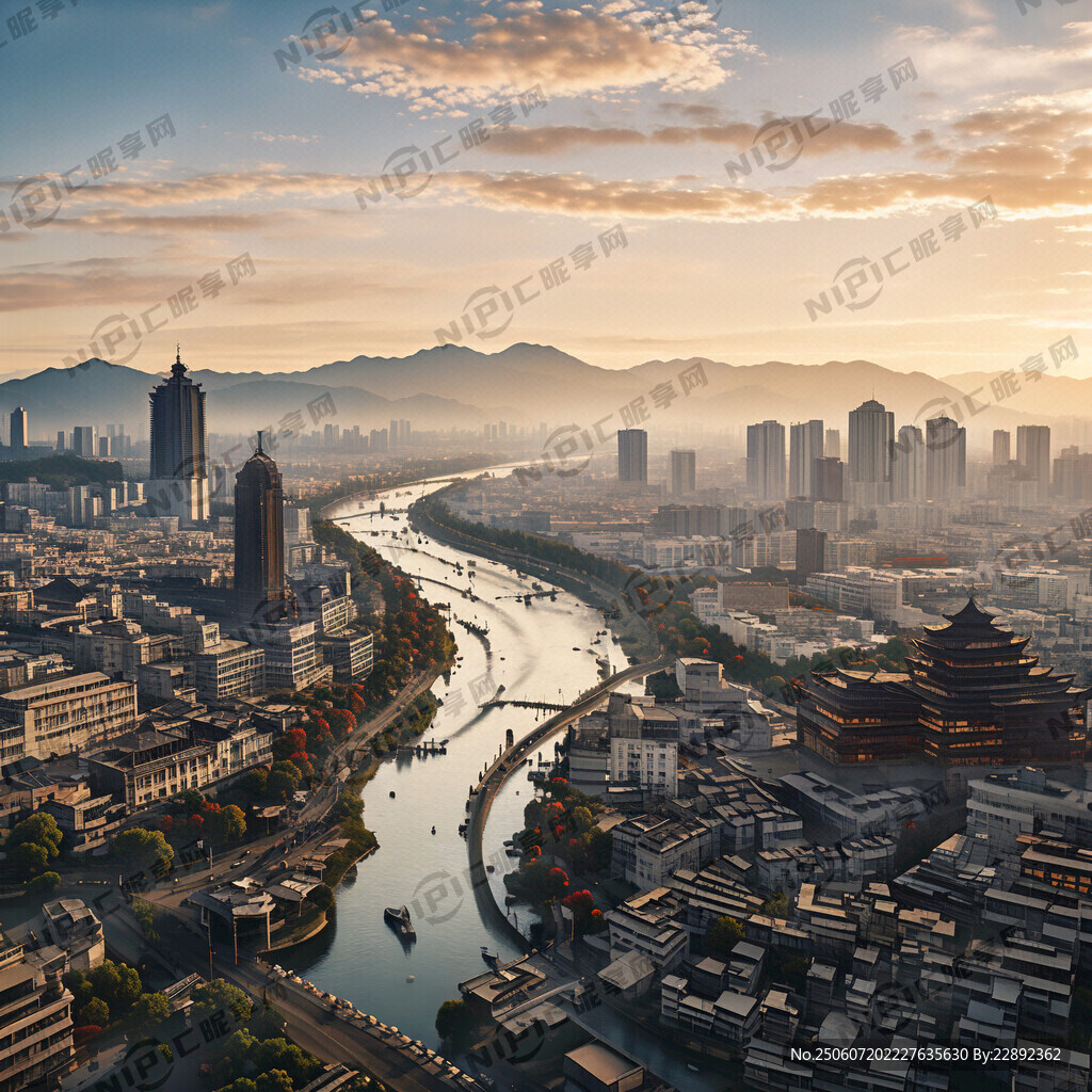 汉中城市剪影