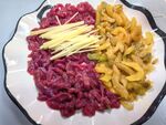 榨菜牛肉