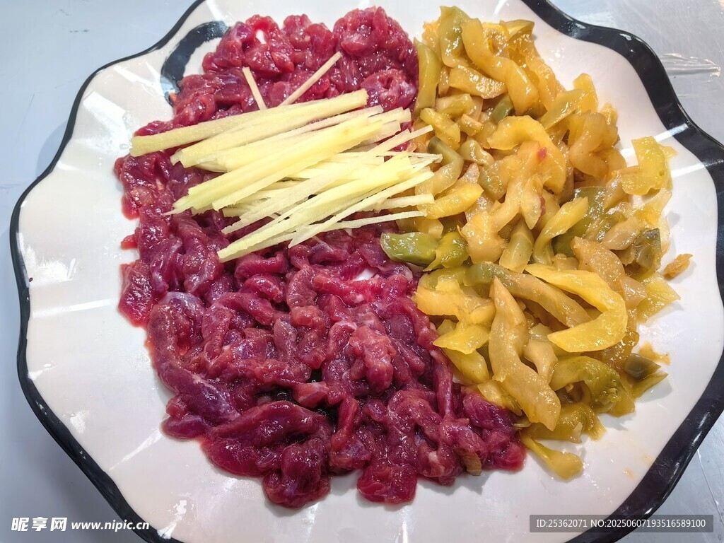 榨菜牛肉
