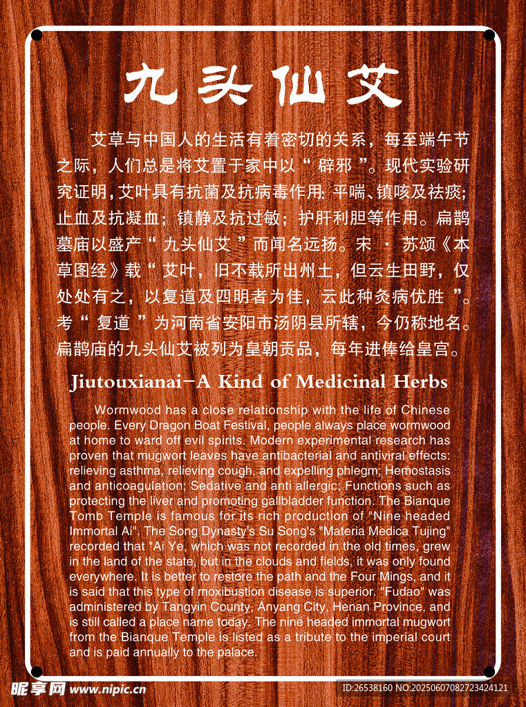 九头仙艾简介